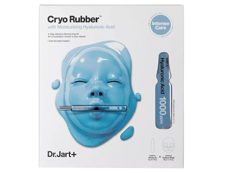 Dr.Jart+ – Cryo Rubber with Moisturizing Hyaluronic Acid – Two-step Intensive Moisturizing Mask – 40g