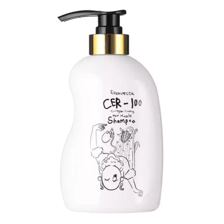 Elizavecca CER-100 Collagen Coating Hair Muscle Shampoo – Collagen Coating Hair Muscle Shampoo – 500ml