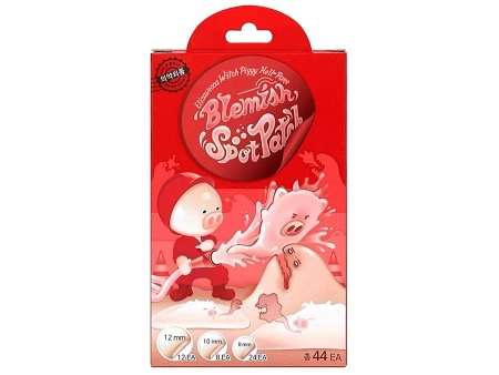 Elizavecca – Witch Piggy Hell Pore Blemish Spot Patch – Masking Patch – 44pcs