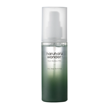 Haruharu Wonder – Black Bamboo Mist – Moisturizing Face Mist with Bamboo Leaf Extract – 80ml
