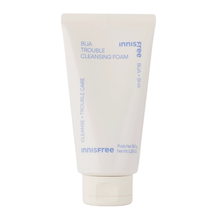 Innisfree – Bija Trouble Facial Foam – Cleansing Foam with Salicylic Acid – 150 ml