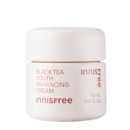 Innisfree – Black Tea Youth Enhancing Cream – Smoothing and Firming Face Cream – 50ml