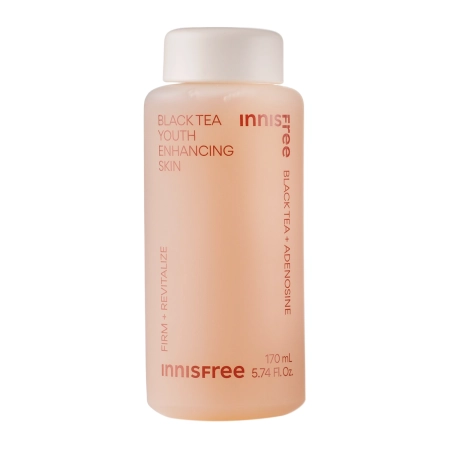 Innisfree – Black Tea Youth Enhancing Skin – Smoothing and Firming Tonic with Black Tea – 170ml