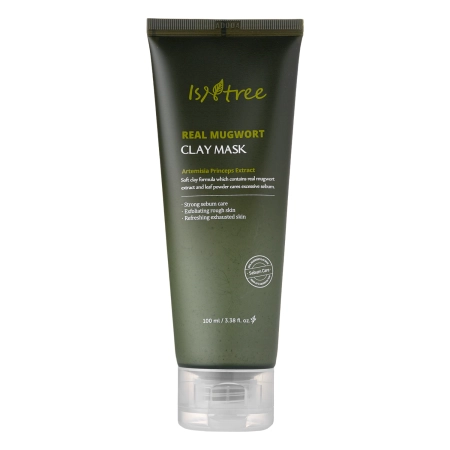Isntree – Real Mugwort Calming Clay Mask – Mugwort Clay Mask – 100ml
