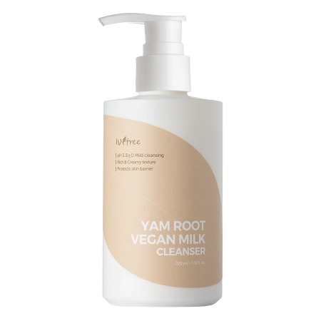 Isntree – Yam Root Vegan Milk Cleanser – Soothing Facial Cleansing Milk – 220ml