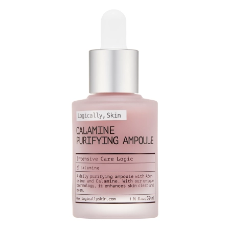 Logically, Skin – Calamine Purifying Ampoule – Soothing Facial Ampoule with Calamine – 30ml