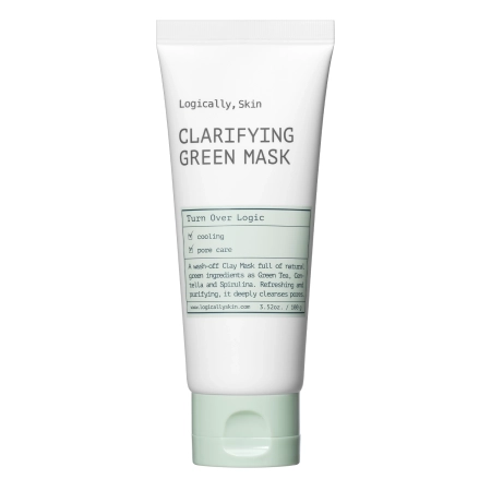 Logically, Skin – Clarifying Green Mask – Purifying Clay Face Mask – 100g
