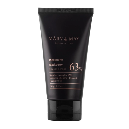 Mary&May – Idebenone Blackberry Intense Cream – Anti-Wrinkle Cream with Idebenone – 100g