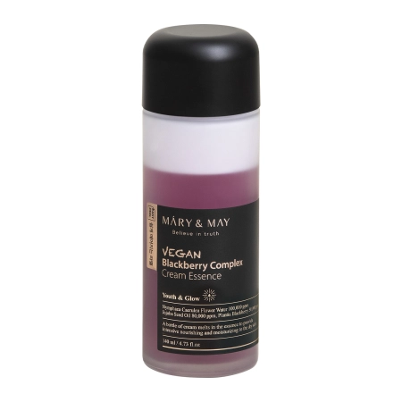 Mary&May – Vegan Blackberry Complex Cream Essence – Multifunctional Cream Essence – 140ml