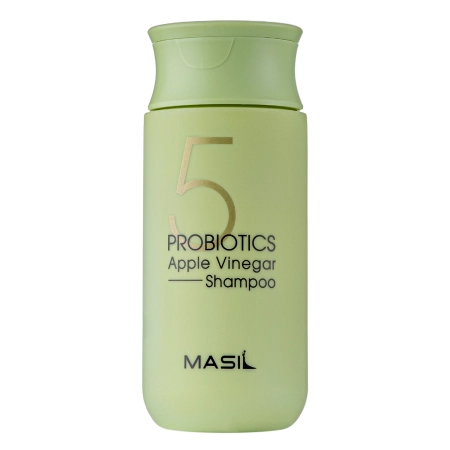 Masil – 5 Probiotics Apple Vinegar Shampoo – Purifying Shampoo with Apple Vinegar and Probiotics – 150ml
