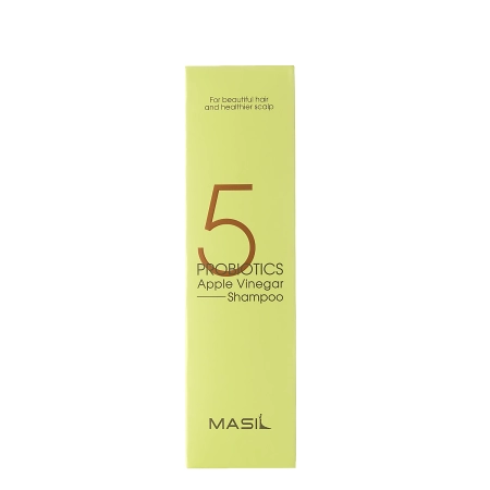 Masil – 5 Probiotics Apple Vinegar Shampoo – Purifying Shampoo with Apple Vinegar and Probiotics – 300ml