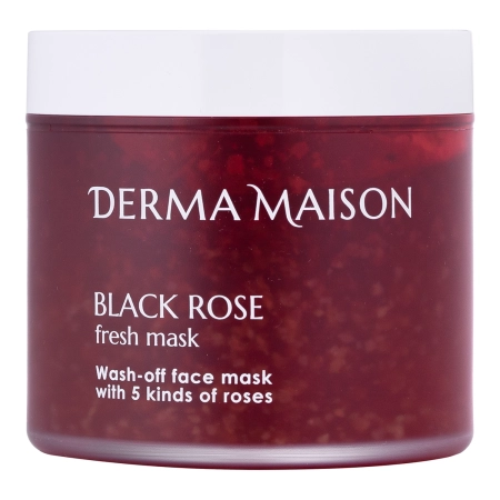 Medi-Peel – Derma Maison Black Rose Fresh Mask – Moisturizing Face Mask with Rose Extract – 230ml