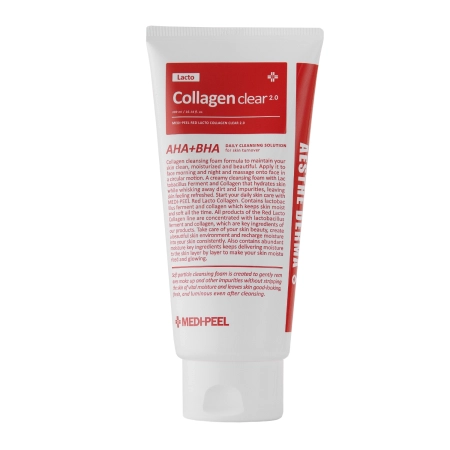Medi-Peel – Red Lacto Collagen Clear 2.0 – Washing Foam with Collagen – 300 ml