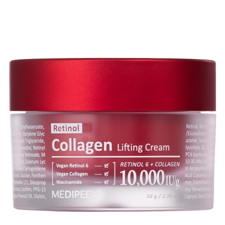 Medi-Peel – Retinol Collagen Lifting Cream – Lifting Face Cream with Collagen and Retinol – 50 g
