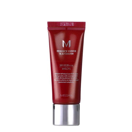 Missha – M Perfect Cover BB Cream SPF42/PA+++ – Covering BB Cream – No.25 Warm Beige – 20ml