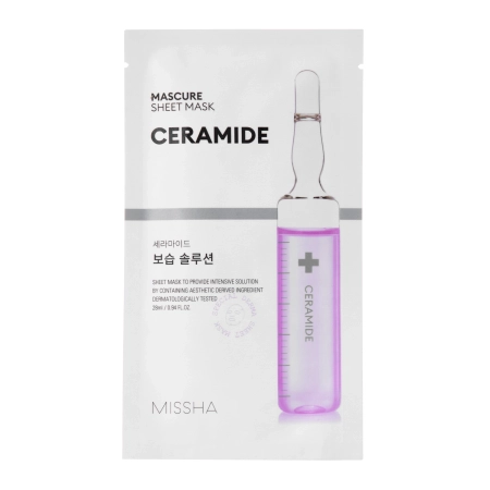 Missha – Mascure Moisture Solution Sheet Mask – Ceramide – Soothing Sheet Mask – 28ml