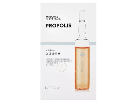 Missha – Mascure Propolis Nutrition Sheet Mask – 28ml