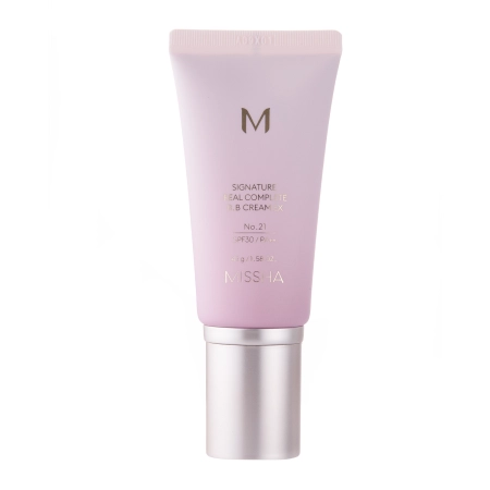 Missha – Signature Real Complete BB Cream EX SPF30 PA++ – BB Cream – No.21 Light Beige – 45ml