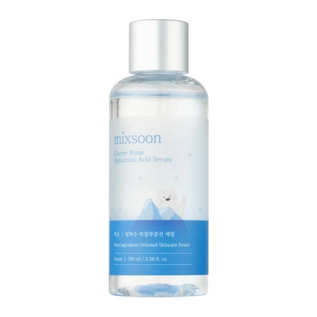 Mixsoon – Glacier Water Hyaluronic Acid Serum – Hyaluronic Acid and Glacier Water Serum – 100ml