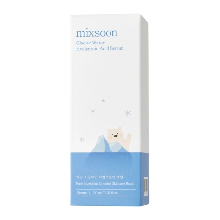 Mixsoon – Glacier Water Hyaluronic Acid Serum – Hyaluronic Acid and Glacier Water Serum – 100ml