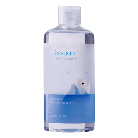 Mixsoon – Glacier Water Hyaluronic Acid Serum – Hyaluronic Acid and Glacier Water Serum – 300ml