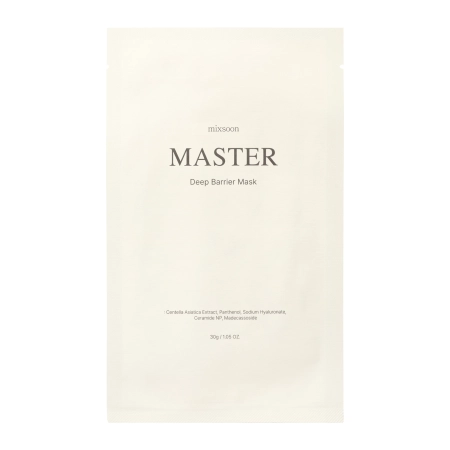 Mixsoon – Master Deep Barrier Mask – Hydrolipid Barrier Rebuilding Mask Set – 5pcs.