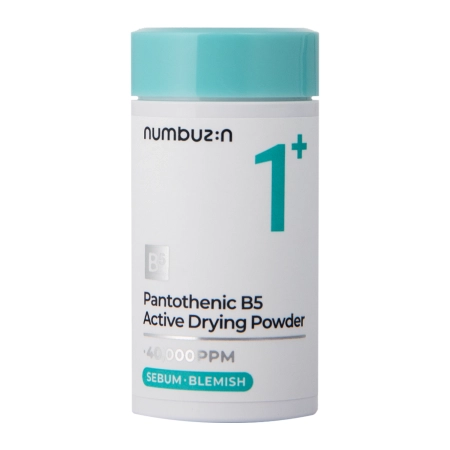 Numbuzin – No.1 Pantothenic B5 Active Drying Powder – Spot Powder for Imperfections with Vitamin B5 – 7g