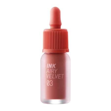 Peripera – Ink Airy Velvet – Lip Tint – 003 Cartoon Coral – 4g