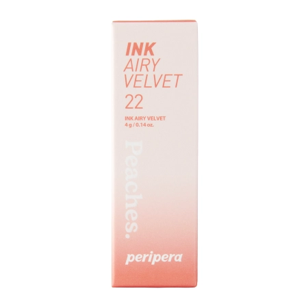 Peripera – Ink Airy Velvet – Lip Tint – 022 Center Peach – 4g