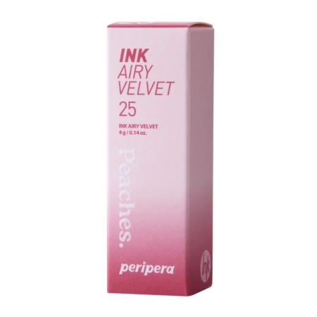 Peripera – Ink Airy Velvet – Lip Tint – 25 Zazzy Peach – 4g