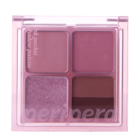 Peripera – Ink Pocket Shadow Palette – Eye Shadow Palette – 002 Cool Summer Vibe – 4 x 1.6g
