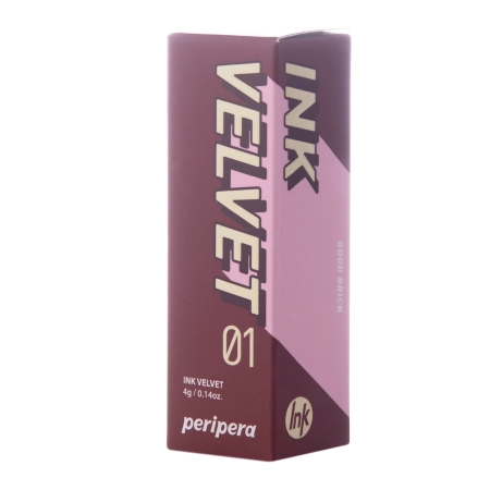 Peripera – New Ink The Velvet AD – Lip Tint – 01 Good Brick – 4g