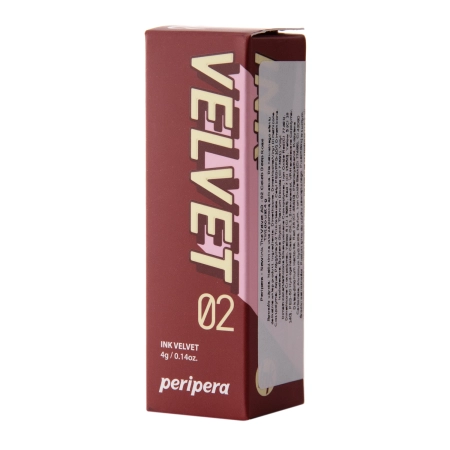 Peripera – New Ink The Velvet AD – Lip Tint – 02 Celeb Deep Rose – 4g