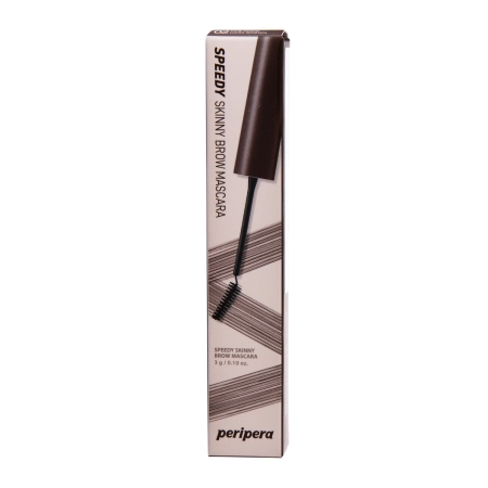 Peripera – Speedy Skinny Browcara – Eyebrow Mascara – 02 Dark Brown – 3g