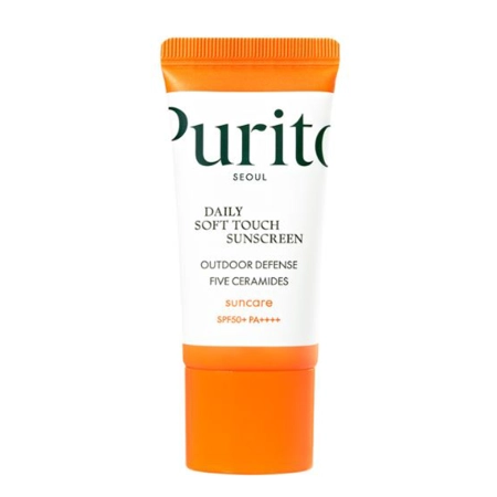 Purito Seoul – Daily Soft Touch Sunscreen SPF 50+ PA++++ – Sunscreen with Ceramides – 15ml