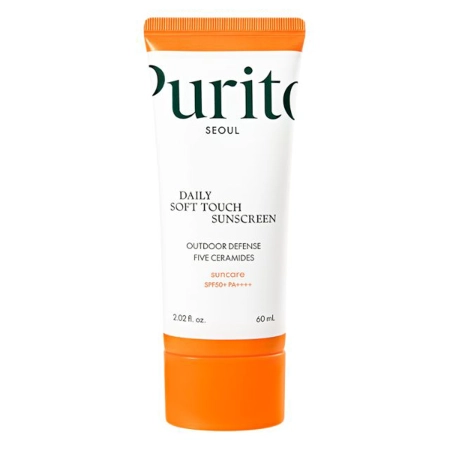 Purito Seoul – Daily Soft Touch Sunscreen SPF 50+ PA++++ – Sunscreen with Ceramides – 60ml