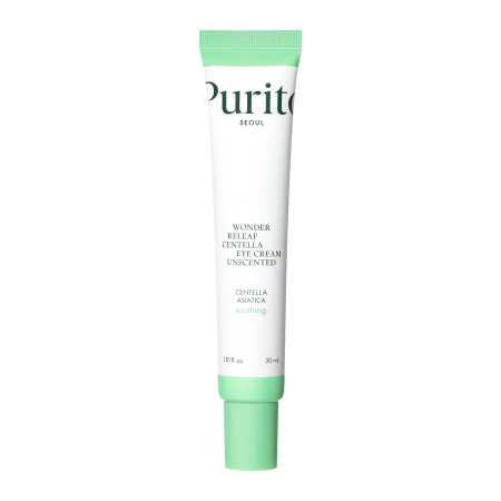 Purito Seoul – Wonder Releaf Centella Eye Cream Unscented – Unscented Cream for Eye Area Care – 30ml