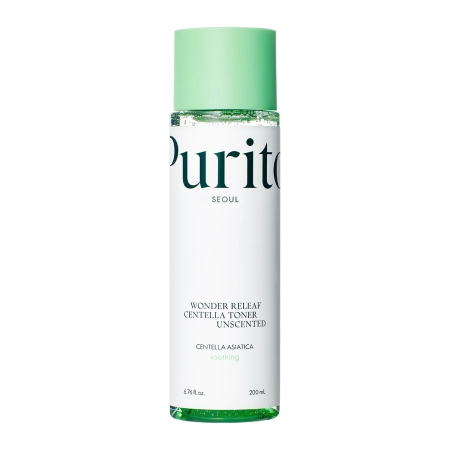 Purito Seoul – Wonder Releaf Centella Toner Unscented – Unscented Toner with Centella Asiatica – 200ml