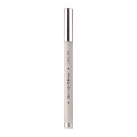 Rom&nd – Twinkle Pen Liner – Glitter Eyeliner in Pen – 01 Silver Flake – 0.5g