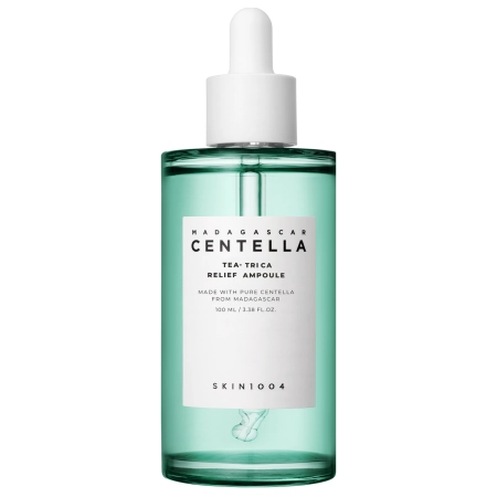 SKIN1004 – Madagascar Centella Tea-Trica Relief Ampoule – Soothing Serum for Acne Skin – 100ml