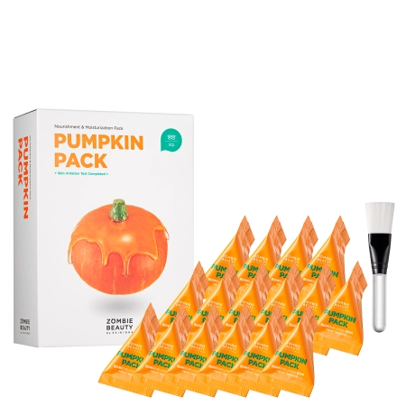 SKIN1004 – Zombie Beauty Pumpkin Pack – Set of Nourishing Face Masks – 16 pcs. x 4g