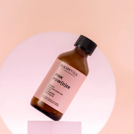 SkinTra – Pink Pow(d)er – Multifunctional Cleansing-Enzymatic Powder on Clay Base – 40g