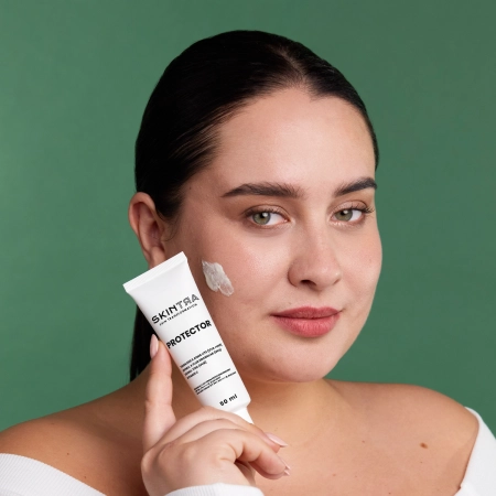 SkinTra – Protector – Skincare Sunscreen SPF 50+/PA++++, IR, BLUE LIGHT – 50ml