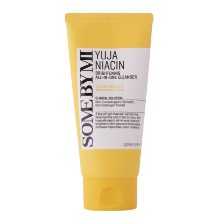 Some By MI – Yuja Niacin Brightening All-in-one Cleanser – Facial Washing Foam – 100ml