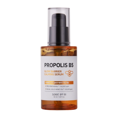 Some By Mi – Propolis B5 Glow Barrier Calming Serum – Regenerating Serum with Propolis and Niacinamide – 50ml