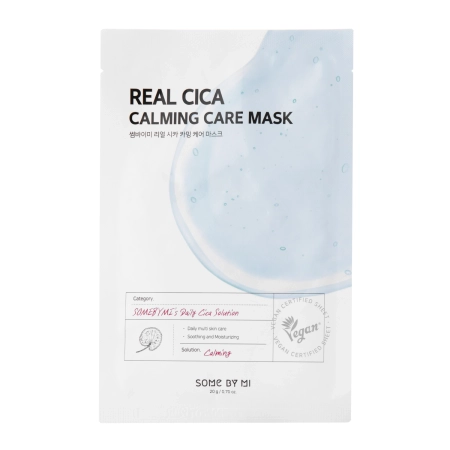 Some By Mi – Real Cica Calming Care Mask – Soothing Sheet Mask – 20g