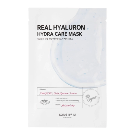 Some By Mi – Real Hyaluron Hydra Care Mask – Moisturizing Sheet Mask – 20g