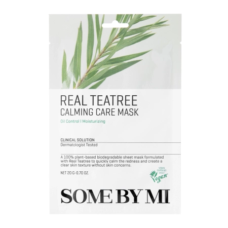 Some By Mi – Real Teatree Calming Care Mask – 20g