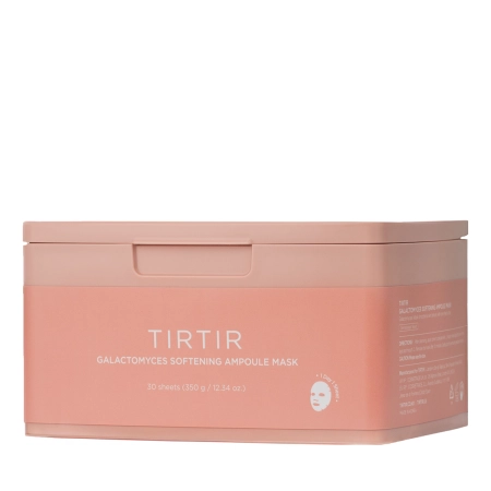 TIRTIR – Galactomyces Softening Ampoule Mask – Brightening Face Mask Set – 30pcs