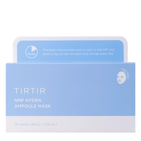 TIRTIR – NMF Hydra Ampoule Mask – Hydrating Face Mask Set – 30pcs/350g